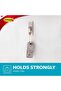 3M COMMAND™ MODERN REFLECTIONS BATH HOOK BRUSHED NIKEL WITH BATHSTRIPS MEDIUM 1HK+2S/PK - 3