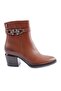 1853203k Women's Buckle Genuine Leather Heeled Boots