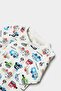 100% Cotton 5-Piece Blue Trolley Newborn Hospital Outlet - 2