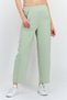 Women Relaxed Fit Outdoor Wide Leg Pants, Sage Green