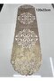 سجادة/مفرش طاولة ذهبي عتيق الطراز مقاس 120×33 سم