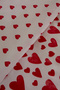 Amour Bliss 100% Cotton Single Duvet Cover Set Red - 7