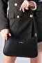 Black Color Women's Hand and Shoulder Bag - 3
