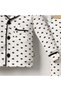 Pajama Set Double Breasted Lapel Heart Printed Kids and Baby Sleepwear Set - 6