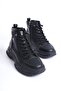 24K310-13 Women's Genuine Leather Elastic Short Sports Boots - 3
