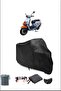 Black Apachi Beauty 50 Waterproof Durable Motorcycle Cover