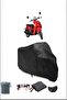 Black Kanuhi Pony 50 Waterproof Durable Motorcycle Cover