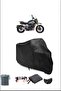 غطاء دراجة نارية أسود CFMOTO 700Cl-X Adv مقاوم للماء
