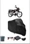 Black Honda Hero 100 Rear Bag Compatible Waterproof Motorcycle Cover