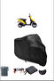 BLACK APRILIA Amico 50 WATERPROOF DURABLE MOTORCYCLE COVER