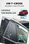 Volkswagen T-Cross Compatible Butterfly Glass Sticker Set - Logosuz