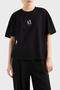 Armani Exchage Logo Printed Relaxed Fit Crew Neck t Shirt t Shirt Xw 001182   Af15085 Uc001