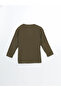 Lcw Modest Khaki Double-Breasted Collar Modal Blend Women's Kimono - 6