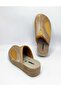 Women's Sabo Slippers Beige Ms554 Gold Orthopedic Sabo Slippers - 2