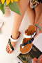 Women's Orthopedic Soft Sole Flip-Flop Anatomical Slippers Ald1000-0207 White White Black White - 3