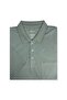 Men's Plus Size Polo Neck Short Sleeve Pocket Coral T-Shirt 0170 - 2
