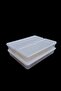 Food Storage Container Set of 3, Box That Can Be Used in the Microwave and Deep Freezer, Gray, 1.2 Lt and 2.4 Lt - 3