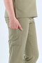 Lycra Green Zipper Detailed Surgical Suit - 2