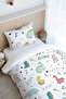 Single Duvet Cover Set (Without Sheets) 160X220 cm - Iconic Series - Cute Dinosaurs - 2