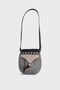 Women's Gray Crossbody Shoulder Bag - 2