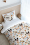 Single Duvet Cover Set (Without Sheets) 160X220 cm - Cartoon Series - Little Mouse and All His Friends Pattern - 2