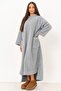 Wellsoft Double Sided Fleece Soft Saw Poncho - 5