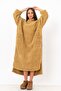 Wellsoft Double Sided Fleece Soft Saw Poncho