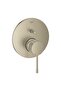 Built-in Bathroom Faucet 2 Outlets Brushed Nickel - 24058en1 - 2