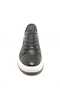 6424-1 Black Men's Daily Leather Casual Shoes - 4