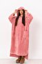 Wellsoft Double Sided Fleece Soft Saw Poncho