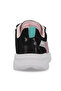 Kemba Girls' Sneaker Shoes Black / Pink - 6