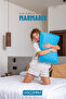 Orthopedic Visco Pillow (MARMARIS AIR CHANNEL CLASSIC VISCO PILLOW 60X40X15 CM) - 4