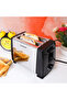2-Slice Bread Toaster 800.0 W OMBT2398 Silver/Black - 8