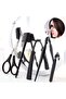 5-Piece Face and Eyelash Grooming Kit - Eyebrow Scissors, Tweezers and Razor Eyelash Shaping