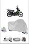 Rks Sniper100 Lock Compatible Waterproof Durable Motorcycle Canvas-Gray