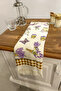 Printed Fringed Hand and Face Kitchen Towel