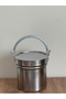 Chrome Yogurt Storage and Grooming Container with Lid Copper Helmet Hedgehog 2.5 Liters - 4