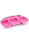 Children's Dining Table with Compartments - Breakfast and Dinner Plate for Kindergarten and Nursery Pink Table D'Hôte - 3