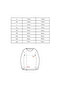 Organic Cotton Oversize Basic Crew Neck Grey/Black Melange Sweatshirt - 4