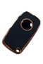 Nano Silicone Key Case, Remote Control Cover, Car Keychain Compatible with Linea, Fiorino, Nemo, and Bipper, Black - 3