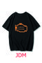 Unisex Black Jdm Engine Fault Lamp |   Funny Mechanic Mechanic Car Wear Men's T-Shirt - 4