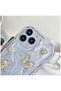 Apple iPhone 11 Pro Max Compatible Case Zebana Floral Silicone Case Gold - 3