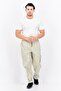 Men Sportswear Fit Outdoor Cargo Pants, Light Beige - 4