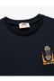 Cotton Short Sleeve Crew Neck Print Detail T-Shirt - 3