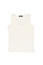 Thick Strap Basic Blouse Ecru - 2