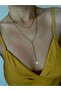 Steel Double Chain Decolte Polar Star Necklace