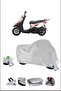 Yamaha Cygnusrs Lock Compatible Waterproof Durable Motorcycle Canvas-Gray