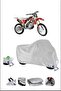 Apachi 4Vcross Lock Compatible Waterproof Durable Motorcycle Canvas-Gray