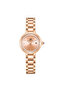 Kenneth Scott K23542-RBKK Women Analog Display Watch & Stainless Steel Strap Rose Gold