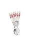 DC1625 6Pcs Stainless Steel Tea Spoon - Floral Handle Pattern Cutlery - 4